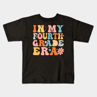 In My Fourth Grade Era Back To School First Day Teacher Kids T-Shirt